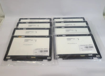 Lot of 8 Acer Spin 11 R751T B116XAB01.4 11.6'' LCD Touchscreen Assemblies - Image 1 of 4