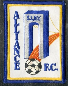 ALLIANCE F.C. SOCCER STATEN ISLAND NY Vintage Embroidered Patch - Bild 1 von 2
