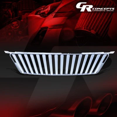 CHROME VERTICAL FENCE BUMPER GRILLE/GRILL FOR 2006-2008 LEXUS IS250/350 XE20 — 第 1/4 张图片