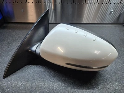 Espejo retrovisor de señal blanco lado del conductor Kia Optima 2011-2015 OEM  Foto 1 de 4
