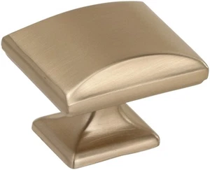 Amerock BP29368 Gold Candler 1-1/2" Rectangular Cabinet Knob - Picture 1 of 12