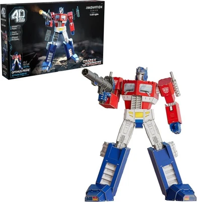 4D Build, Transformers Optimus Prime 3D Model Kit with LED Lights, One Size  - Image 1 of 4