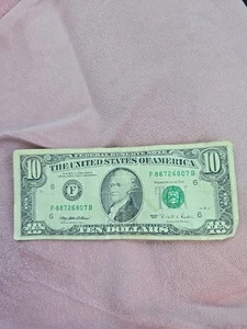 Billete De  10 Dólares Año 1995.Para  Colección. - Picture 1 of 4