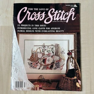 For The Love Of Cross Stitch Magazine 22 Patterns By Leisure Arts 1988 - Picture 1 of 5