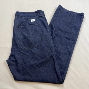 Katin Men’s Isaac Straight Leg Denim Pants  Size 36 X 32 Indigo Wash Relaxed EUC - Picture 1 of 8