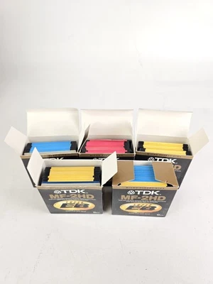 "Lote de 52 micro disquetes TDK MF-2HD 3,5"" usados" Foto 1 de 4