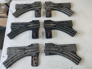 Lionel O Gauge # 042 / O42 Left & Right Hand 3 Pair Manual Switches - No Boxes - Picture 1 of 6