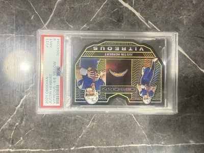 Justin Herbert Obsidian Vitreous Psa 9 10/10 2021 - Image 1 of 3