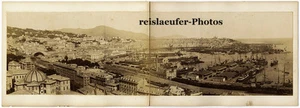 Vista panorámica de Génova, foto original de albúmina, aprox. 1870 - Imagen 1 de 1