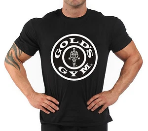 "Gold's Gym..." Bodybuilding Fitness Gym T-Shirt - Picture 1 of 8