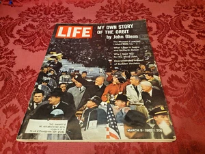 Life Magazine March 9, 1962 - Astronaut John Glenn: My Own Story Of The Orbit - Picture 1 of 9