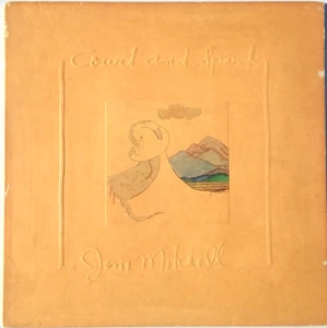 JONI MITCHELL - Court And Spark - Vinyl LP 1973 Asylum LP 7E-1001 Embossed Gate - Imagen 1 de 8