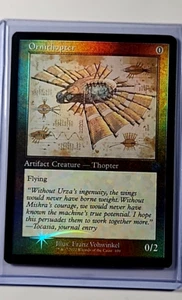 2022 MTG Magic the Gathering Brother's War Retro Artifact Foil #100 Ornithopter - Picture 1 of 3