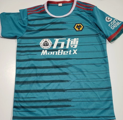 Wolverhampton Wanderers #6 Jorge  Soccer/Football Jersey - Men Unisex Size Large Cover