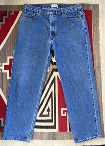 Vintage Y2K Levi’s Signature Loose Straight Baggy Wide Leg relaxed Jeans 40x32 - Picture 1 of 9