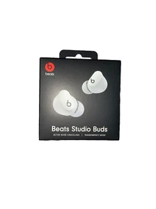 Beats by Dr. Dre Studio Buds Wireless Earbuds - White - NEW SEALED! - Picture 1 of 2