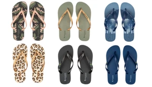Flip Zehentrenner Badelatschen Schlappen Flop Herren Damen Flops Strand Sommer - Bild 1 von 13