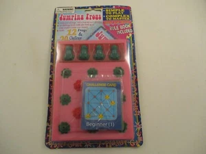 Vintage 90s Jumping Frogs Travel Puzzle Game Sealed - Picture 1 of 3