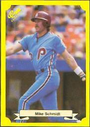 1987 (PHILLIES) Classic Update Yellow #101 Mike Schmidt /100000