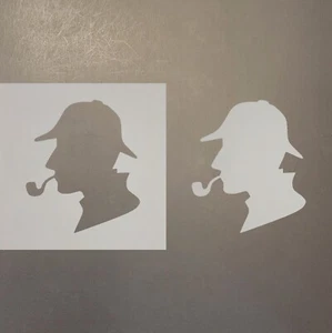 Sherlock Holmes Plástico Mylar Plantilla Aerógrafo Pintura Arte Suministros - Imagen 1 de 1