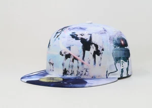 New Era 59Fifty Men Women Cap Star Wars Empire Strikes Back All Over Battle Hat - Picture 1 of 5