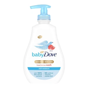 Baby Dove Head To Toe Wash Sensitive Skin Care Rich Moisture 400ml - Picture 1 of 6