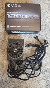 Alimentatore PSU PC EVGA supernova 1200 P2 completamente modulare 1200W - Foto 1 di 9
