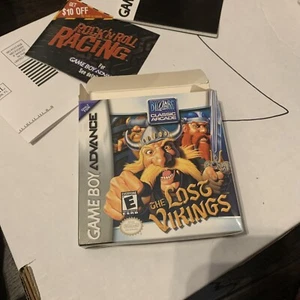 The Lost Vikings Auténtico Game Boy Advance Caja y Manual Blizzard Clásico Solo - Imagen 1 de 9