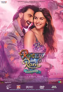 Rocky Aur Rani Kii Prem Kahaani Hindi Film DVD stg: Ranveer Singh, Alia Bhatt - Bild 1 von 2