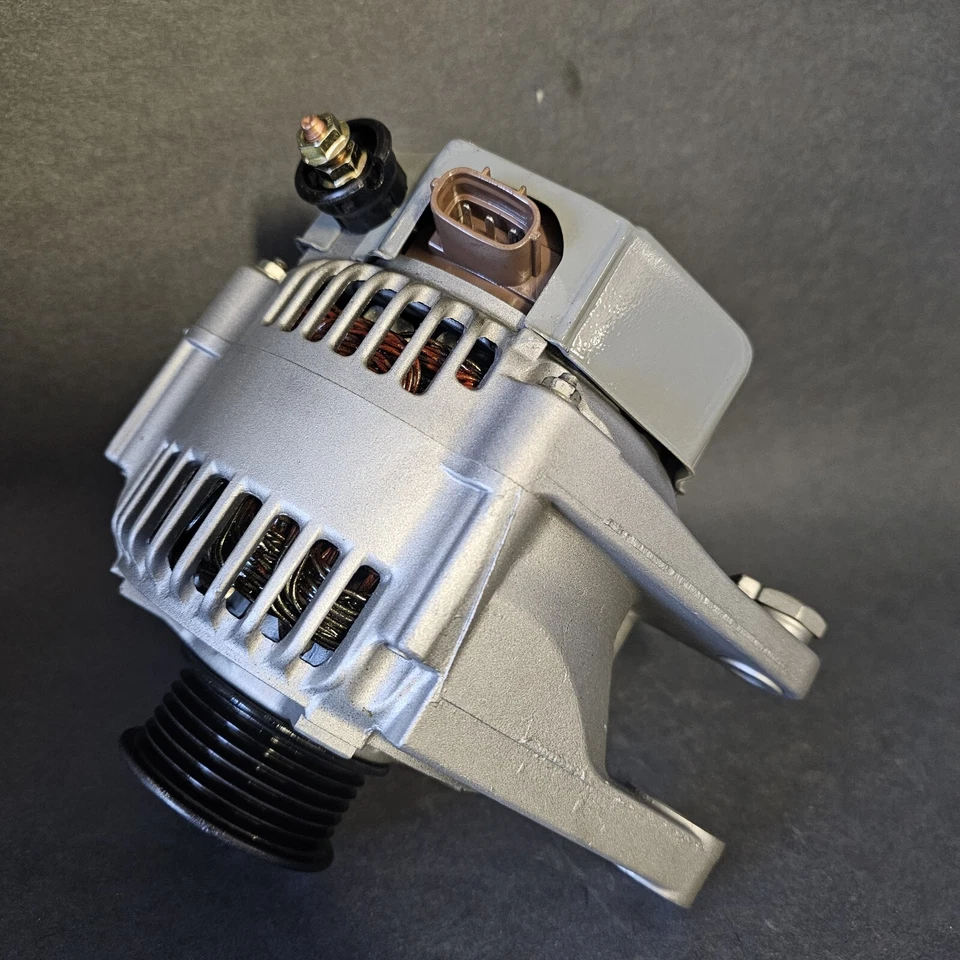2000 to 2005 Toyota Celica L4 1.8Liter 80Amps 1ZZFE Alternator Oem Reman by Rvv - Image 1 of 4