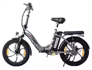 E-Bike 20 Zoll 3.0 Fat Reifen Klapp Elektrofahrrad 250W 36V/12AH Shimano 7 Gang - Bild 1 von 17