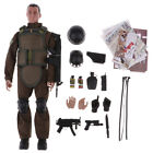 1:6 Scale,12-Inch Tall.  Soldier Playset W/ Fight Equipment &Unifrom