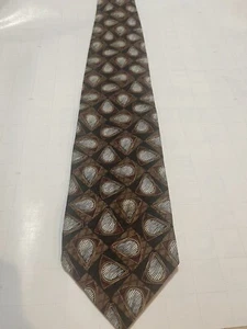 Ferrell Reed For Parisian Men’s Tie. 100% Silk - Picture 1 of 15
