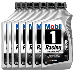 Aceite de motor totalmente sintético Mobil 1 SAE 0W-30 Racing Advanced - 7 cuartos - Imagen 1 de 3