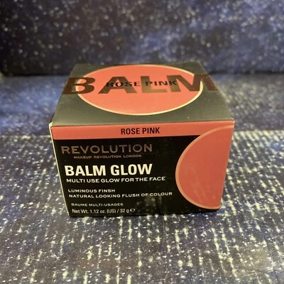 Revolution Balm Glow Multi Use Glow For Face Rose Pink Sealed 1.12 Oz - Image 1 of 4