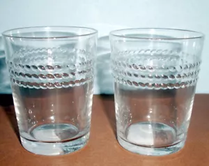 Juego doble de whisky antiguo Kate Spade Wickford/2 vasos 12 oz. por Lenox - Imagen 1 de 3
