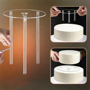 Multi-layer Cake Support Set Frame Practical Cake Stands Round Dessert Supp-wl - Picture 1 of 12