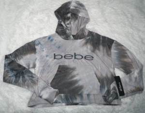 Bebe Sport Damen Batik Hoodie Langarm grau BB2355A Größe Medium $ 89 - Bild 1 von 5