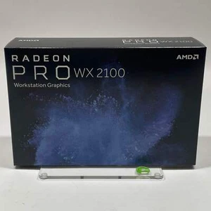 New AMD Radeon Pro WX 2100 2GB GDDR5 Graphics Card 100-506001 GPU - Picture 1 of 5