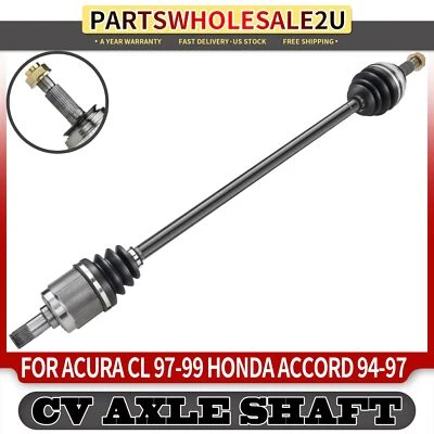 Conjunto de eixo dianteiro esquerdo CV para Acura CL 1997-1999 Honda Accord 1994-1997 - Imagem 1 de 4