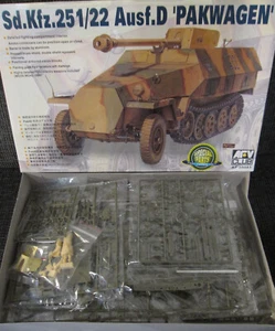 Sd.Kfz 251/22 Ausf. D "Pakwagen" von AFV-Club im Maßstab 1:35 *NEU* - Bild 1 von 1