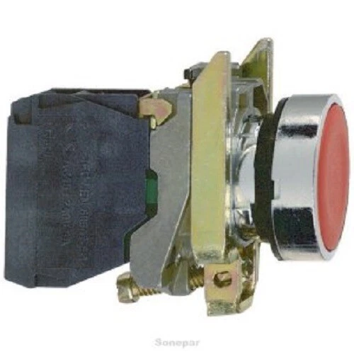 SCHNEIDER ELECTRIC HARMONY XB4 MODULAR RED PUSH BUTTON - S-EXB4BA42 - image 1 of 1