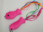 (CR025) Cat Kitten Toy Refill for Retractable Wands, Fish with Ribbon Tail