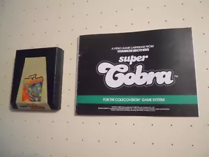 Super Cobra by Parker Brothers (ColecoVision, 1983) Cartridge w/Manual - Working - Picture 1 of 7