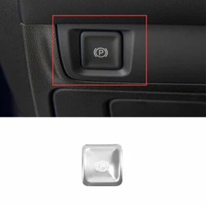 GL Electronic Handbrake Panel Sticker Silver Aluminum For Buick Lacrosse 2016-19 - Picture 1 of 4
