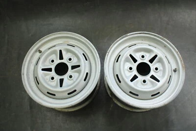 Пара передних ободов 2007 Yamaha Grizzly 400 от оригинального производителя 12x6 B4472 - Изображение 1 из 4