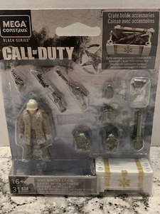 Mega Construx Black Series Call Of Duty WW2 Winter Crate Brand New - Picture 1 of 3