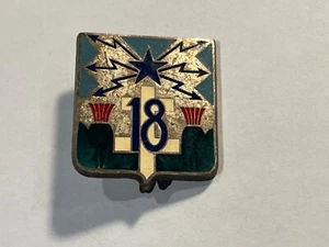 Insigne 18ème Régiment des Transmissions Drago Paris H638 (122-5/A4) - Imagen 1 de 2