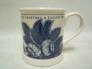 Crabtree & Evelyn 2009 Collectible Mug Burleigh Ware England Mint CT - Picture 1 of 4