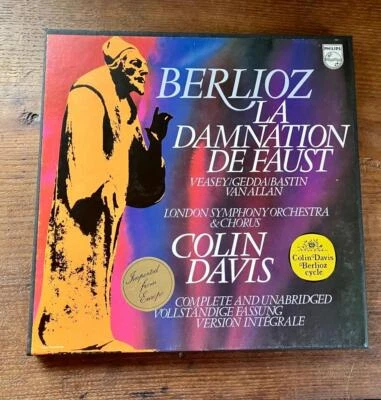 Berloiz The Damnation of Faust Colin Davis Philips 6703 042 3 LP Box Set NM - Image 1 of 3